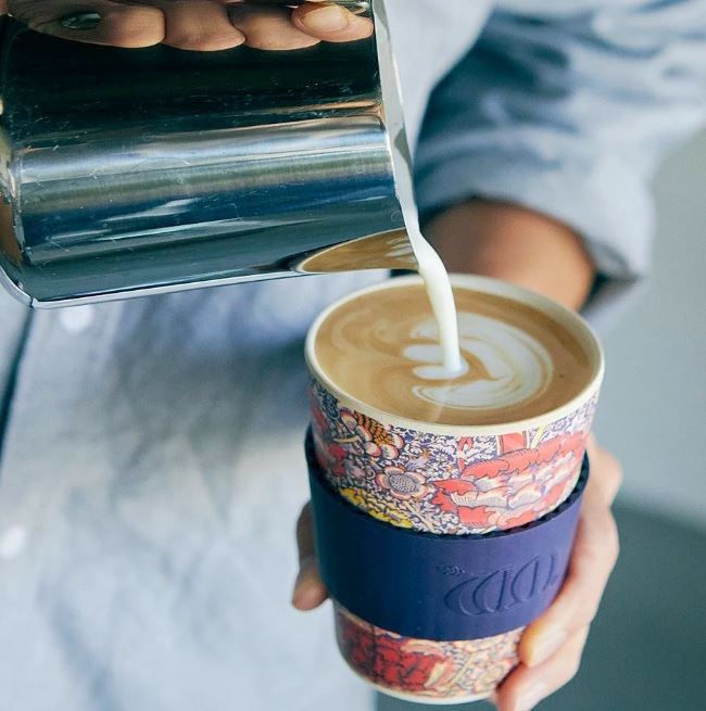 Branded coffee cups
